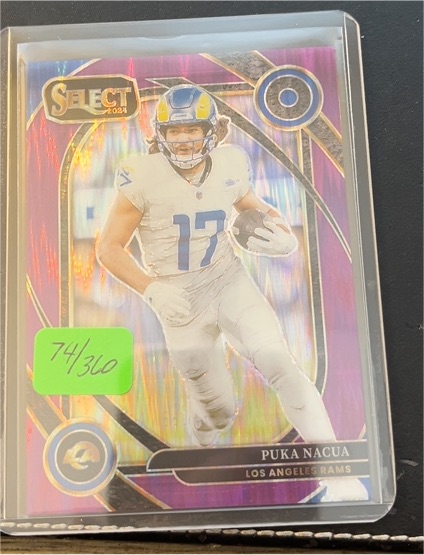 2024 Panini Select Club Level #287 Puka Nacua — front