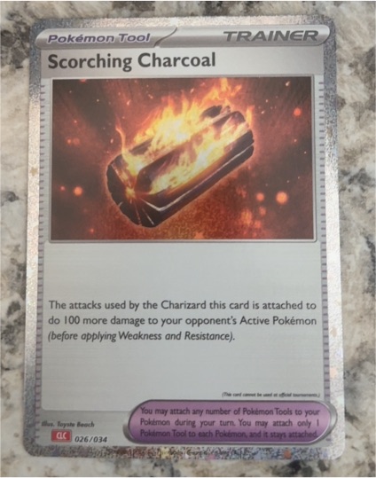 2023 Pokémon Classic Collection #026 Scorching Charcoal — front
