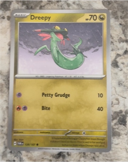2022 Pokémon SV: Prismatic Evolutions #071 Dreepy — front