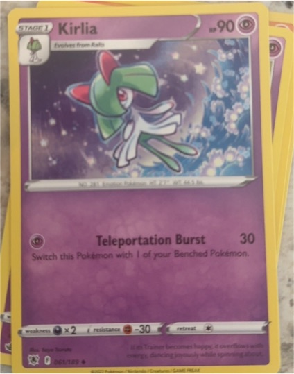 2022 Pokémon Astral Radiance #61 Kirlia — front