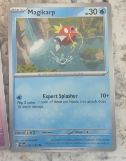 2023 Pokémon SV02: Paldea Evolved #042 Magikarp — front