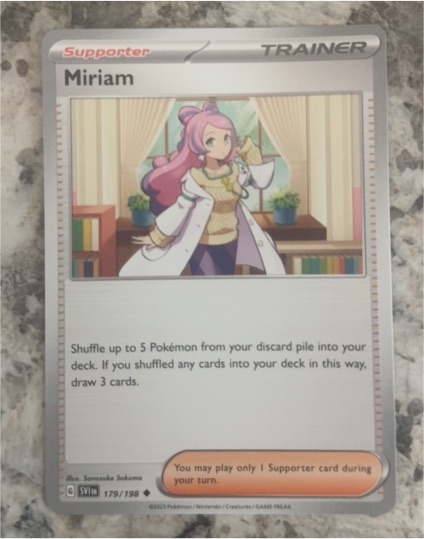 2023 Pokémon Scarlet & Violet Base Set #179 Miriam — front