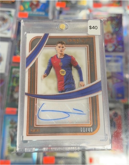 2024 Panini Immaculate Collection Shadowbox Signatures #SH-G Gavi — front