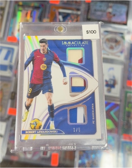 2024-25 Panini Immaculate Collection Robert Lewandowski #? — front