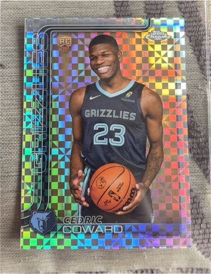2025-26 Topps Chrome #261 Cedric Coward — front