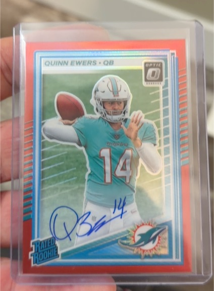 2025 Panini Donruss Optic #342 Quinn Ewers — front