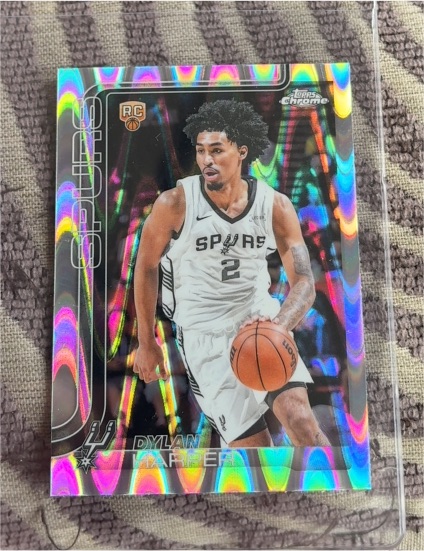 2025-26 Topps Chrome #252 Dylan Harper — front