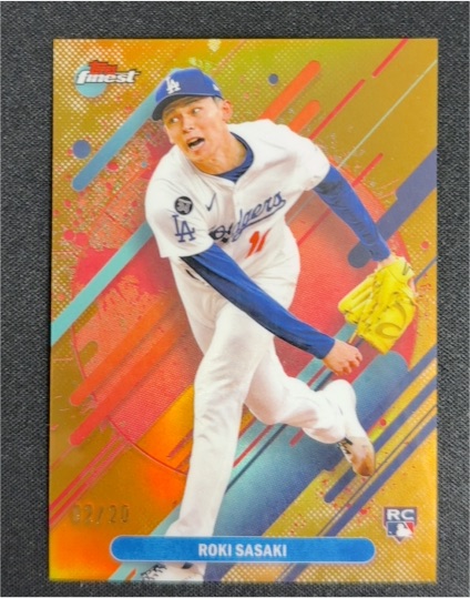 2025 Topps Finest #288 Roki Sasaki — front