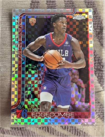 2025-26 Topps Chrome #253 VJ Edgecombe — front