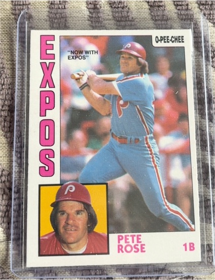 1984 O-Pee-Chee #300 Pete Rose — front