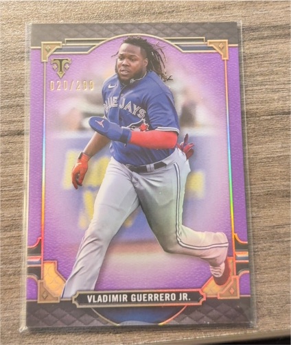 2022 Topps Triple Threads #65 Vladimir Guerrero Jr. — front
