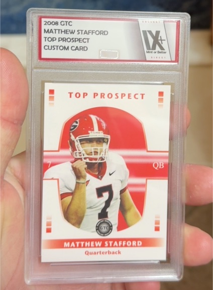 2008 GTC #NNO Matthew Stafford — front