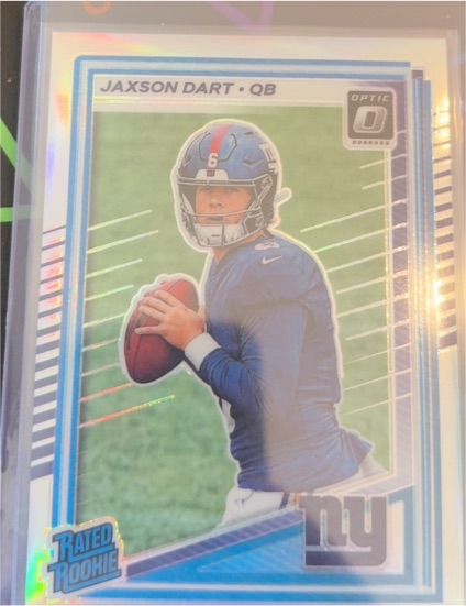 2025 Panini Donruss Optic #273 Jaxson Dart — front