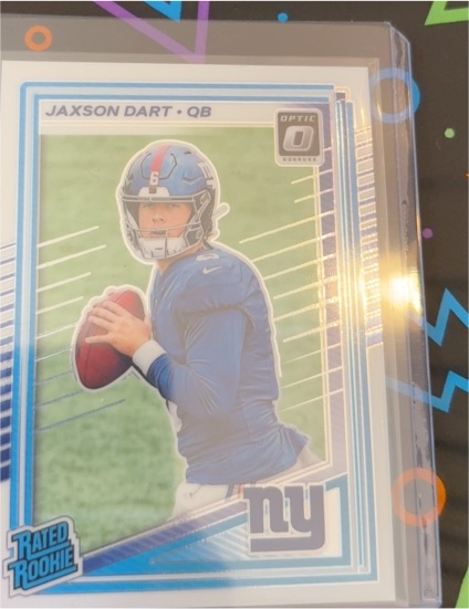 2025 Panini Donruss Optic #273 Jaxson Dart — front