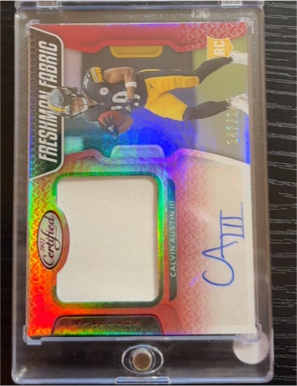 2022 Panini Certified #238 Calvin Austin III — front