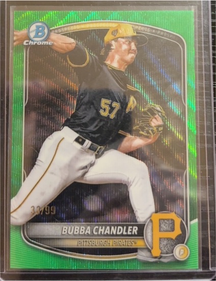 2025 Bowman Chrome #BCP-171 Bubba Chandler — front
