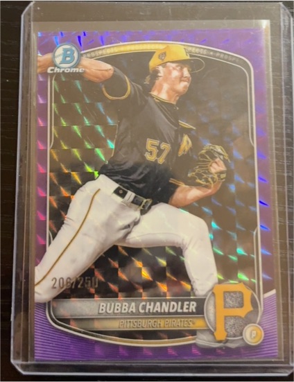 2025 Bowman Chrome #BCP-171 Bubba Chandler — front