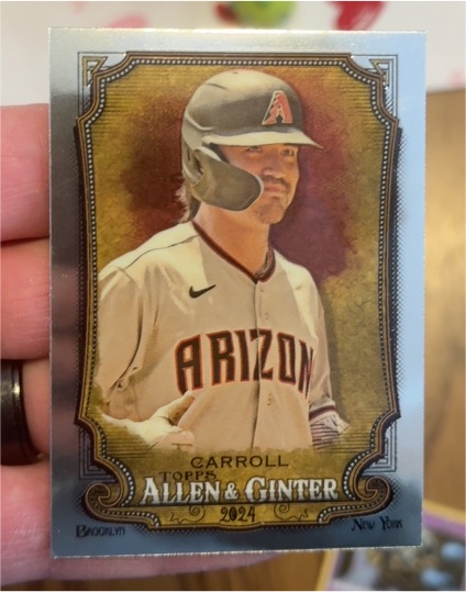 2024 Topps Allen & Ginter #87 Corbin Carroll — front