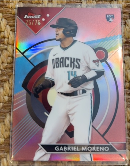 2023 Topps Finest #89 Gabriel Moreno — front