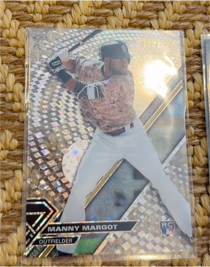 2017 Topps High Tek #HT-MMA Manny Margot — front