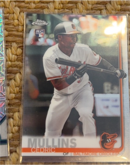2019 Topps Chrome #52 Cedric Mullins — front