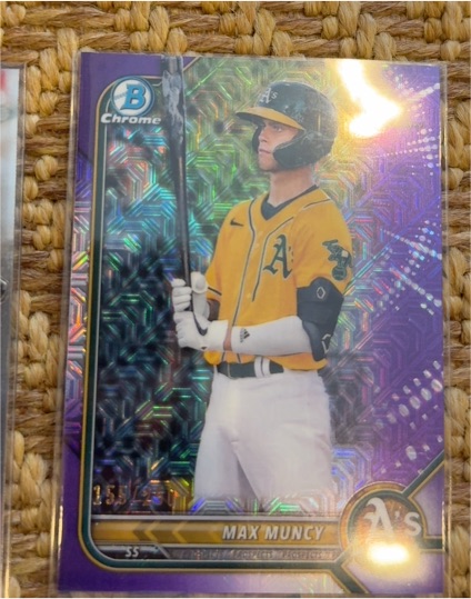 2022 Bowman Chrome Prospects #BCP-89 Max Muncy — front