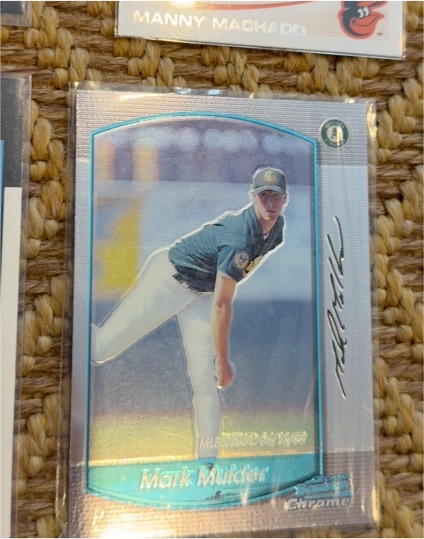 2000 Bowman Chrome Draft Picks & Prospects #6 Mark Mulder — front