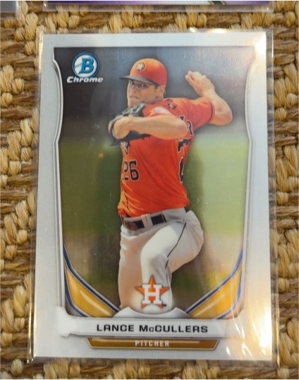 2014 Bowman Chrome Draft #CTP-36 Lance McCullers — front