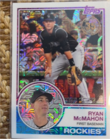 2018 Topps #44 Ryan McMahon Silver Pack — front