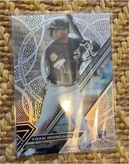 2017 Topps High Tek #HT-YM Yoan Moncada — front
