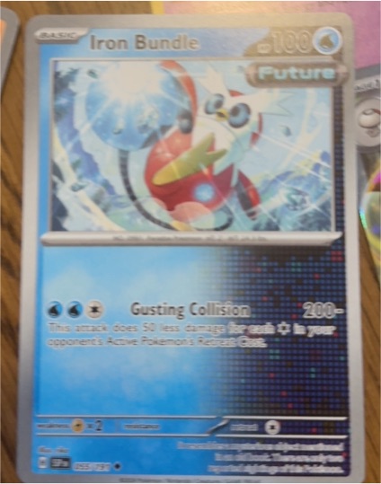 2024 Pokemon SV08: Surging Sparks #055 Iron Bundle — front