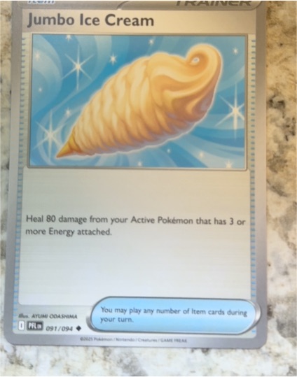 2023 Pokémon ME02: Phantasmal Flames #091 Jumbo Ice Cream — front
