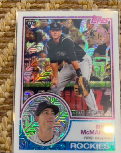 2018 Topps 1983 Topps Silver Pack Chrome #44 Ryan McMahon — front