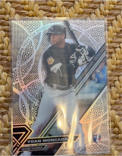 2017 Topps High Tek Pattern 2 #HT-YM Yoan Moncada — front