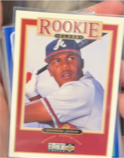 1997 Upper Deck Collector's Choice #1 Andruw Jones — front