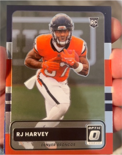 2025 Donruss Optic #15 RJ Harvey — front