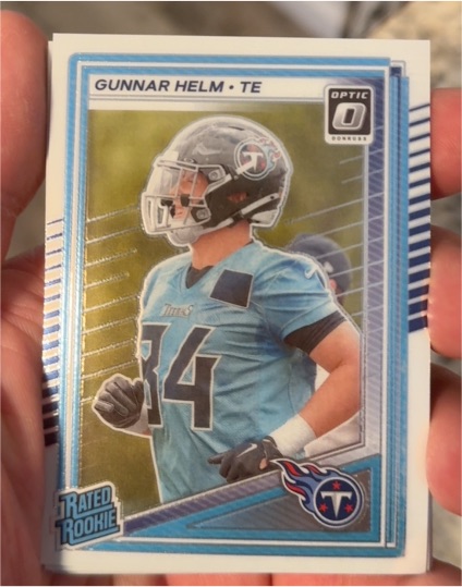 2025 Panini Donruss Optic #371 Gunnar Helm — front
