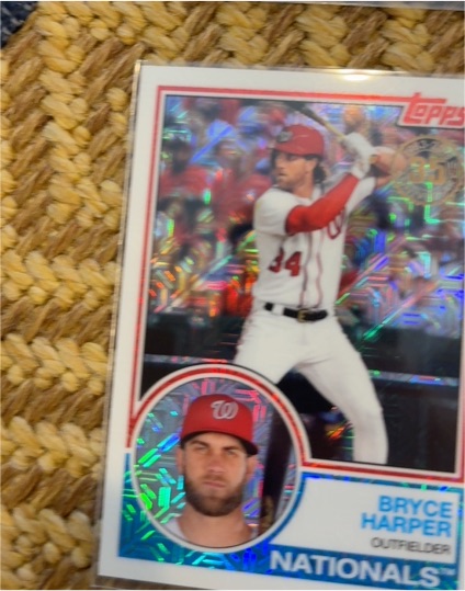 1983 Topps #40 Bryce Harper — front
