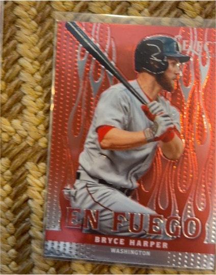 2013 Panini Select #EF1 Bryce Harper En Fuego — front