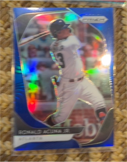 2020 Panini Prizm #184 Ronald Acuna Jr. — front