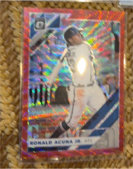 2020 Donruss Optic #1 Ronald Acuna Jr. — front