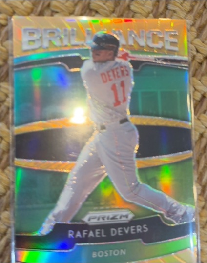2020 Panini Prizm Brilliance #B-8 Rafael Devers — front
