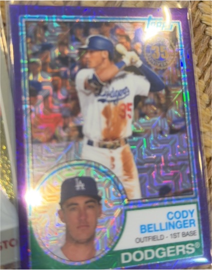 2018 Topps 35th Anniversary Silver Pack #16 Cody Bellinger — front