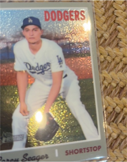 2019 Topps Heritage #THC-341 Corey Seager — front