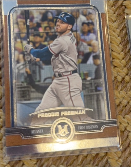 2019 Topps Museum Collection #4 Freddie Freeman — front