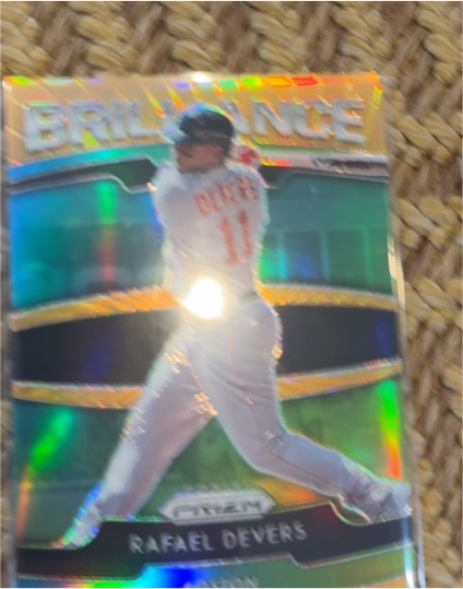 2020 Panini Prizm Brilliance #BR-1 Rafael Devers — front