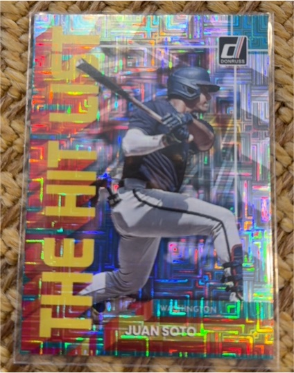 2022 Donruss #THL-2 Juan Soto The Hit List — front