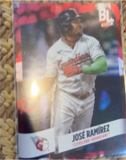 2024 Topps Big League BL José Ramírez — front
