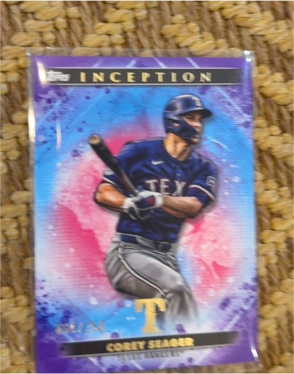 2024 Topps Inception #60 Corey Seager — front