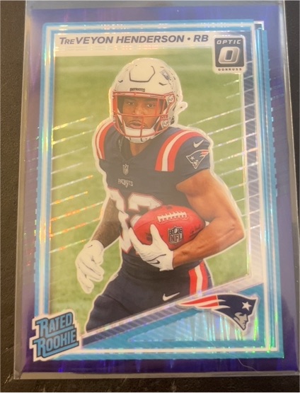 2025 Panini Donruss Optic #248 TreVeyon Henderson Rated Rookie — front